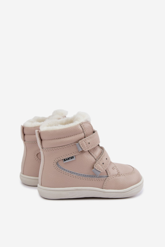 Cizme barefoot din piele bej
