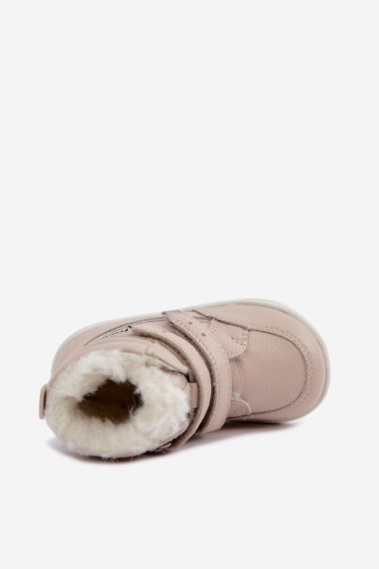 Cizme barefoot din piele bej