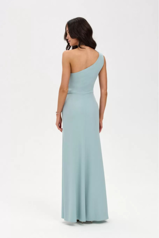 Celestia – rochie maxi în nuanță de mentă