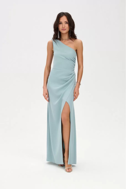 Celestia – rochie maxi în nuanță de mentă