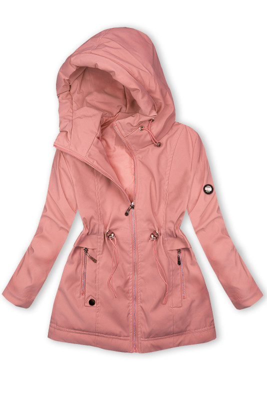 Parka de tranziție roz