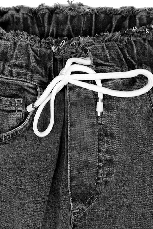 Pantaloni negri denim