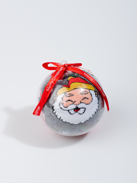Șosete de Crăciun într-un bol