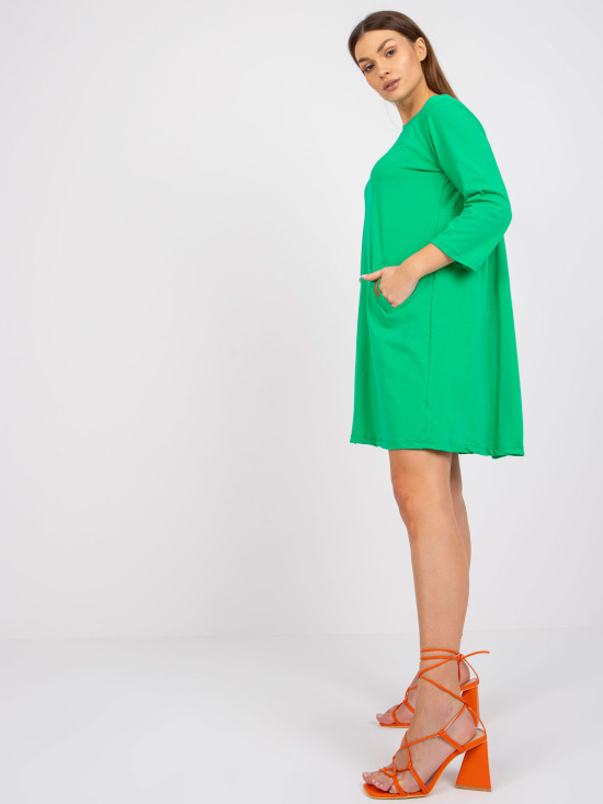 Rochie oversize verde
