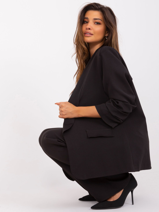 Sacou elegant negru
