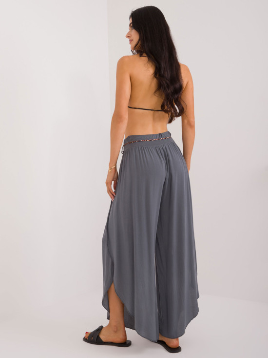 Pantaloni grafit eleganți