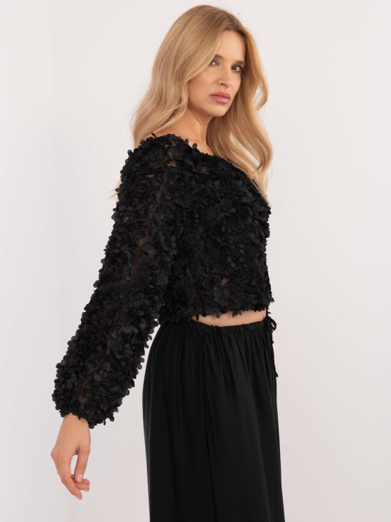 Bluză elegantă cu mâneci lungi