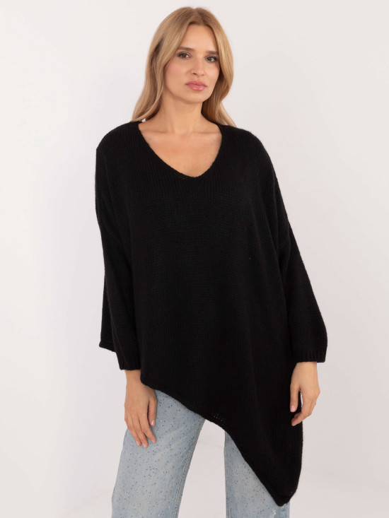 Pulover elegant negru