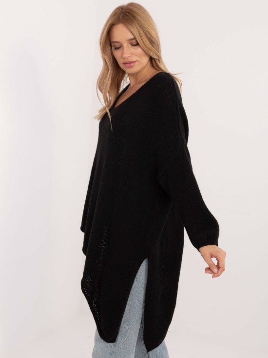 Pulover elegant negru