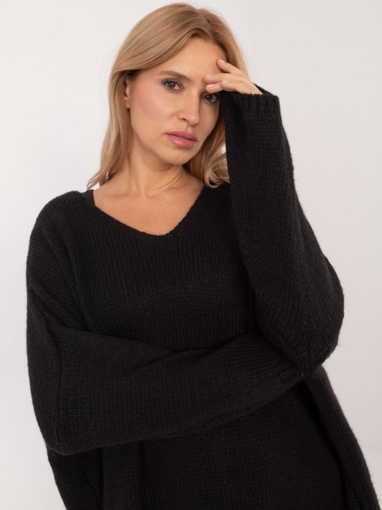 Pulover elegant negru