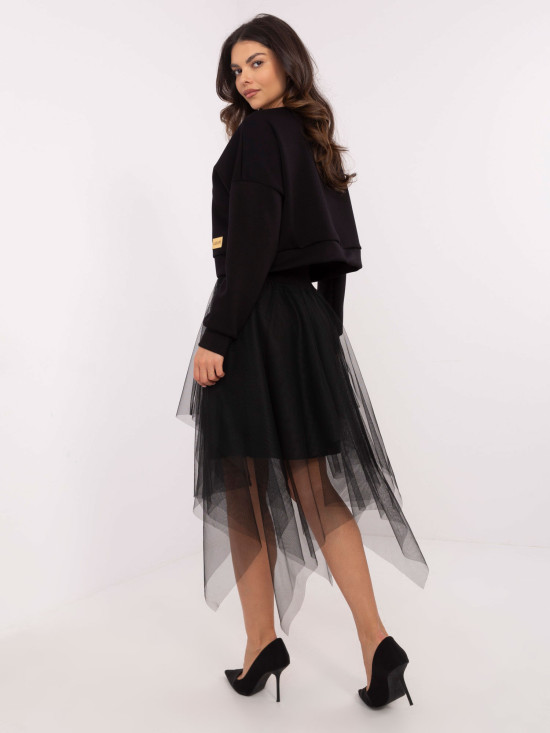 Compleu elegant cu mâneci lungi