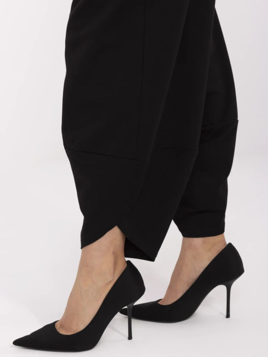 Pantaloni sportivi negri eleganți