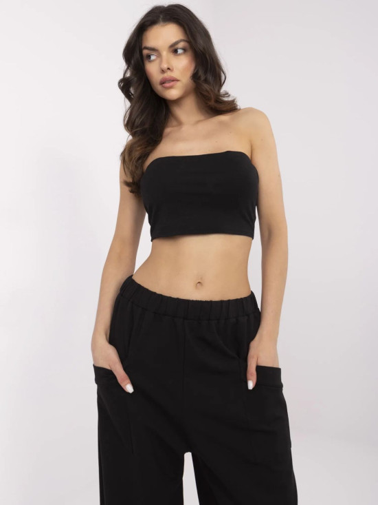 Pantaloni sportivi negri eleganți
