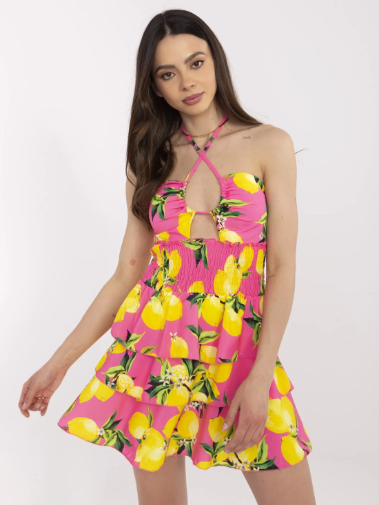 Rochie rozgolită roz