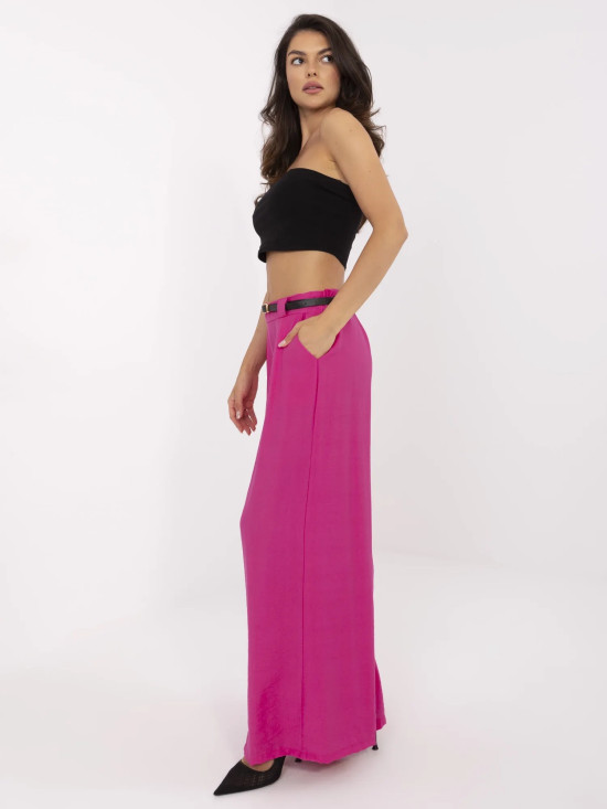 Pantaloni palazzo roz