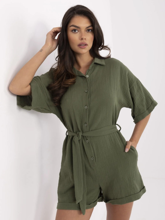 Salopetă khaki