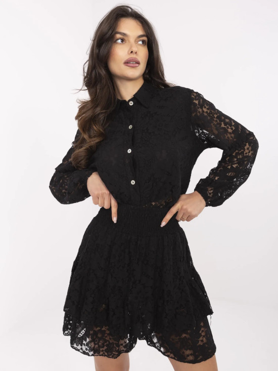 Compleu elegant cu mâneci lungi