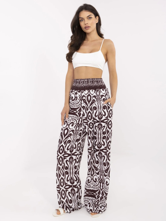 Pantaloni boho maro