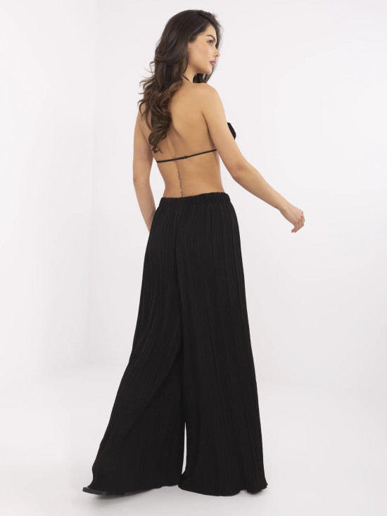 Pantaloni negri stilati
