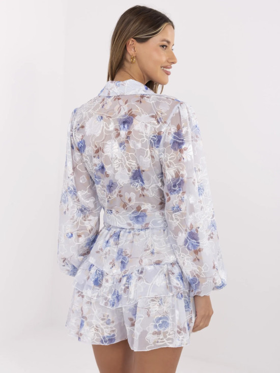 Compleu elegant cu model floral