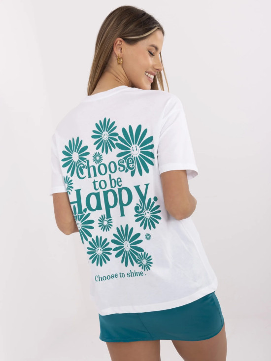 Tricou alb cu imprimeu