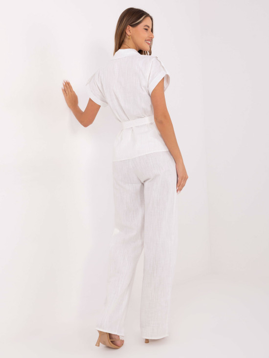 Compleu elegant alb