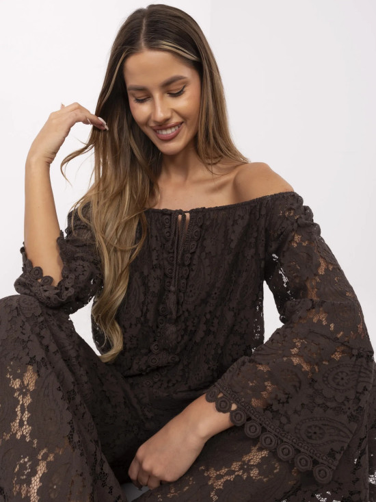 Bluză elegantă în stil boho
