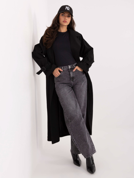 Bluză neagră simplă cu mânecă scurtă