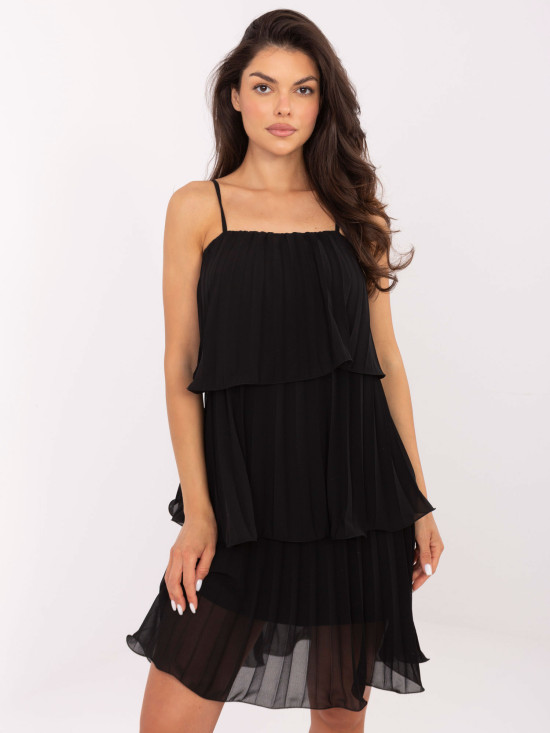 Rochie cocktail elegantă neagră