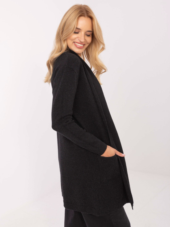 Cardigan elegant negru