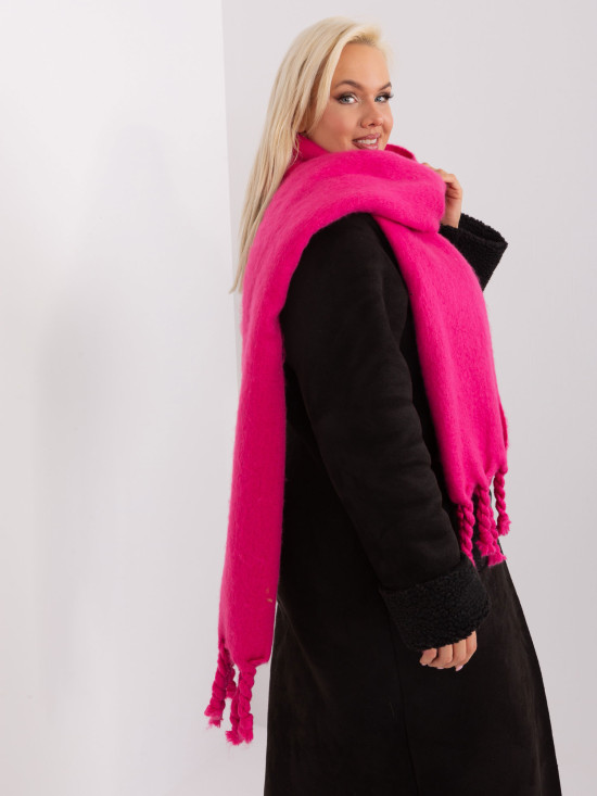 Eșarfă elegantă fucsia