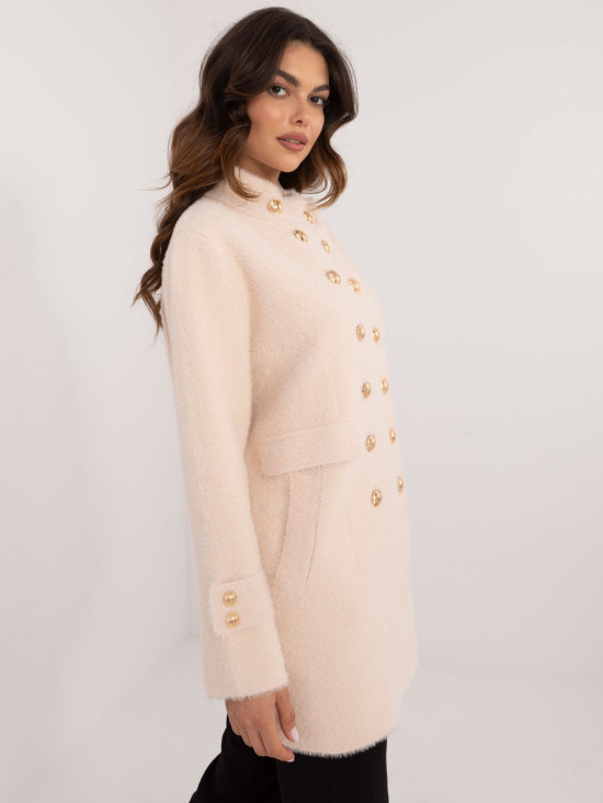 Palton elegant bej