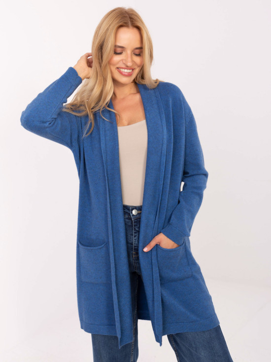 Cardigan albastru elegant