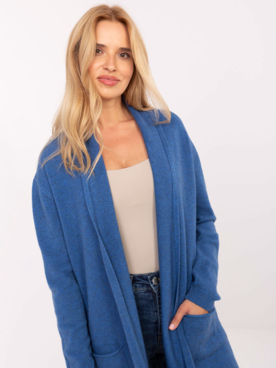 Cardigan albastru elegant
