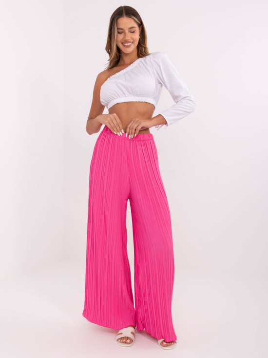 Pantaloni roz fluorescent