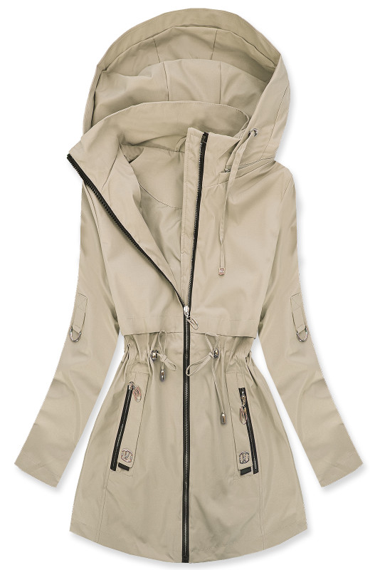 Parka de primăvară/toamnă bej