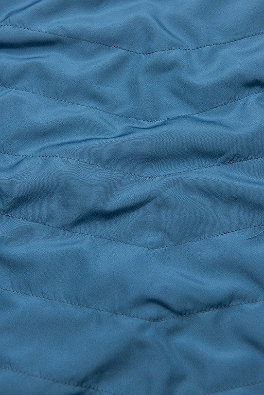 Parka cu glugă detașabilă bleumarin/albastră