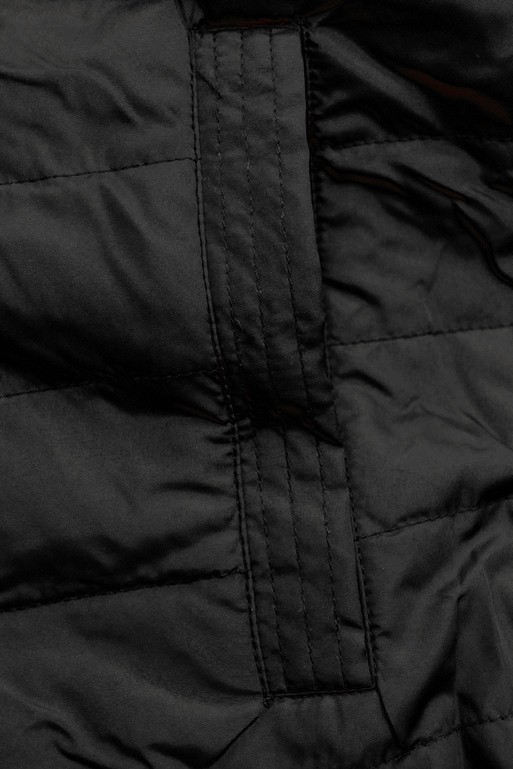 Parka cu glugă kaki/negru