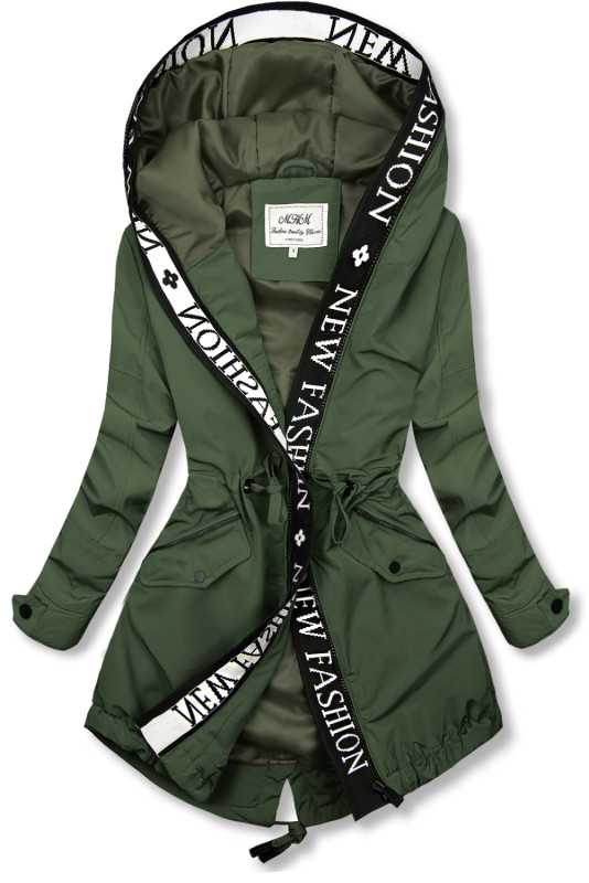 Parka verde măsliniu FASHION