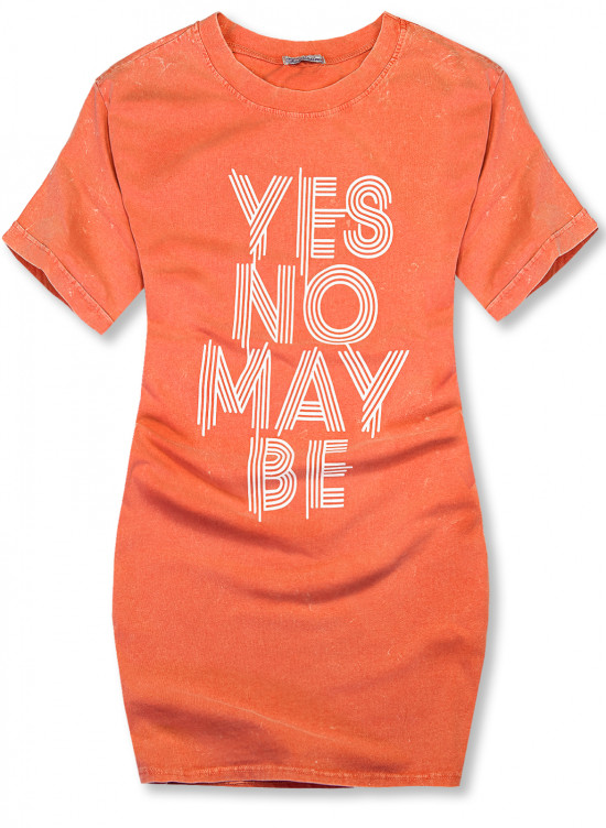 Rochie/tunică portocalie YES NO