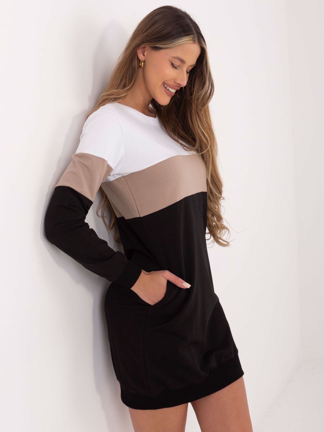 Rochie bicolor RUE PARIS