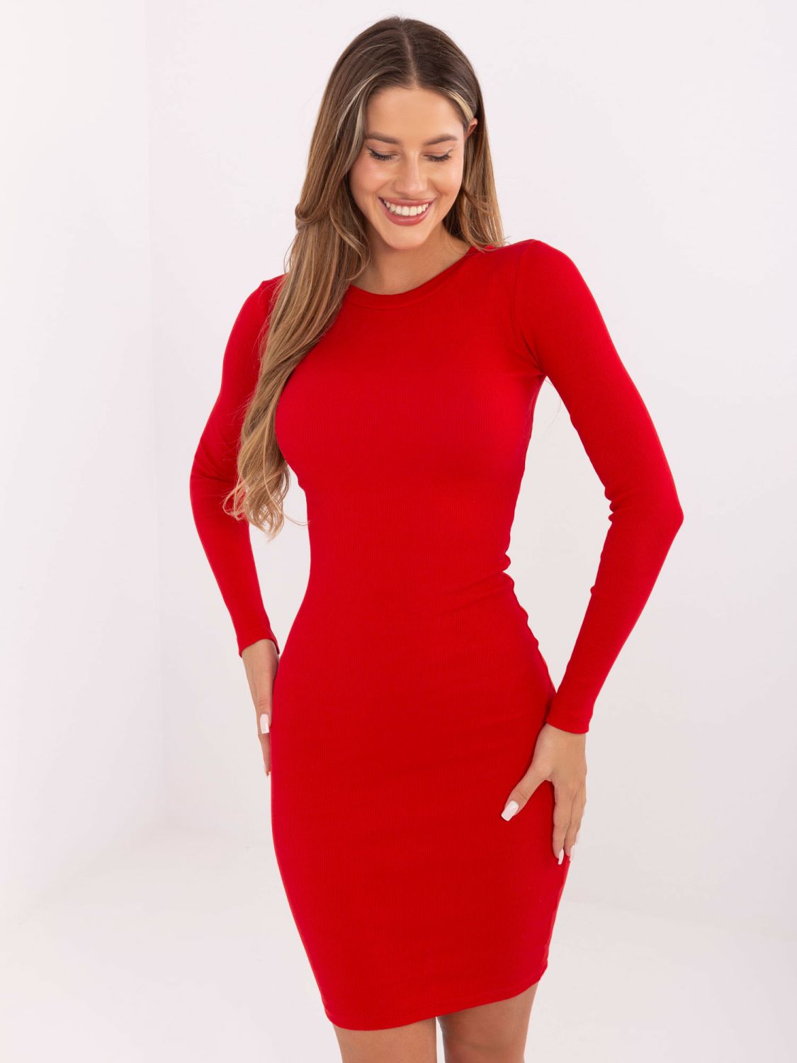 Rochie roșie elegantă