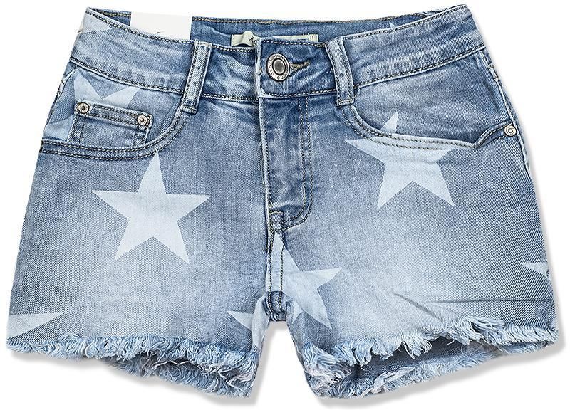 Pantaloni scurți denim cu imprimeu