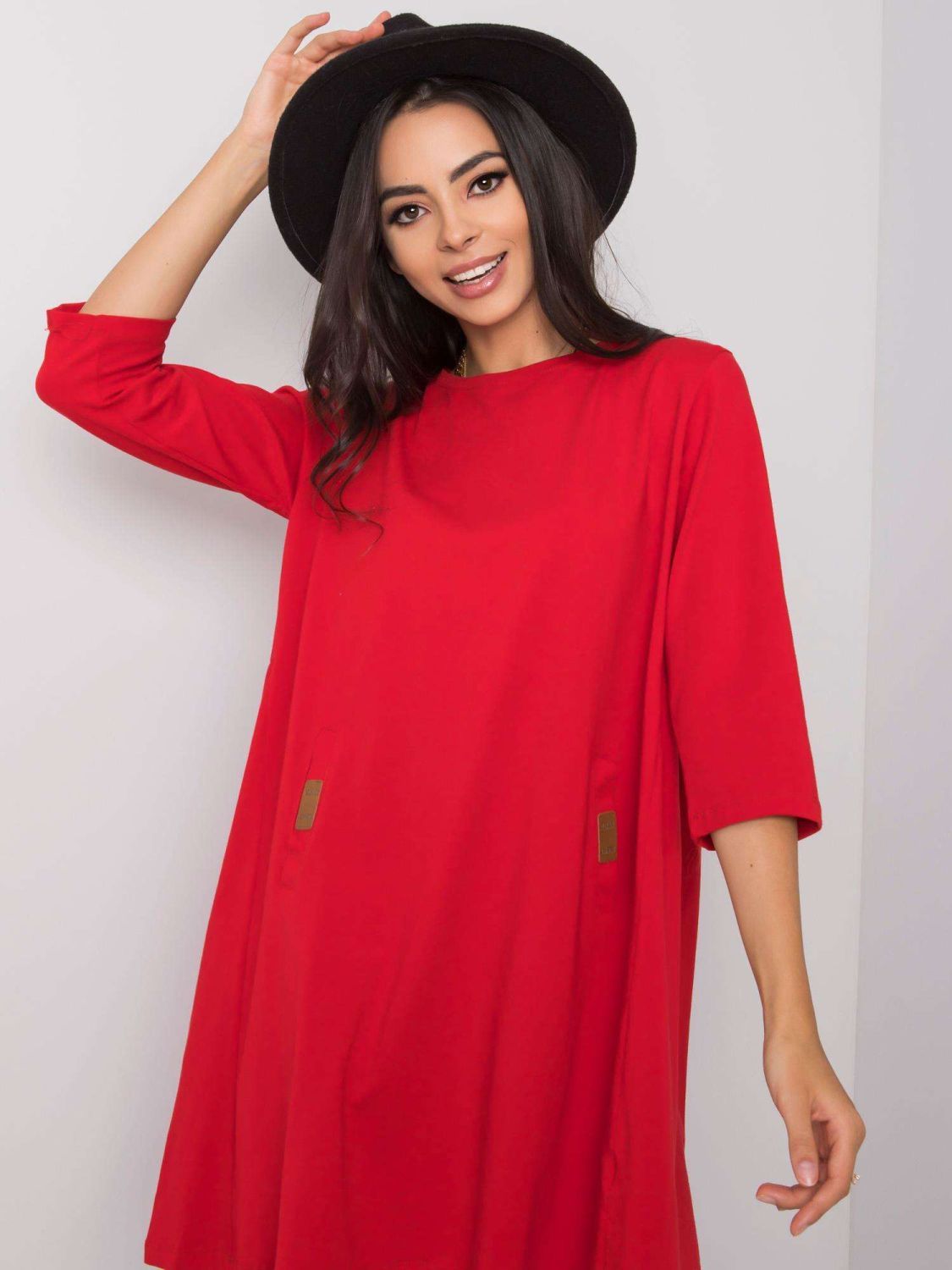 Rochie roșie lejeră