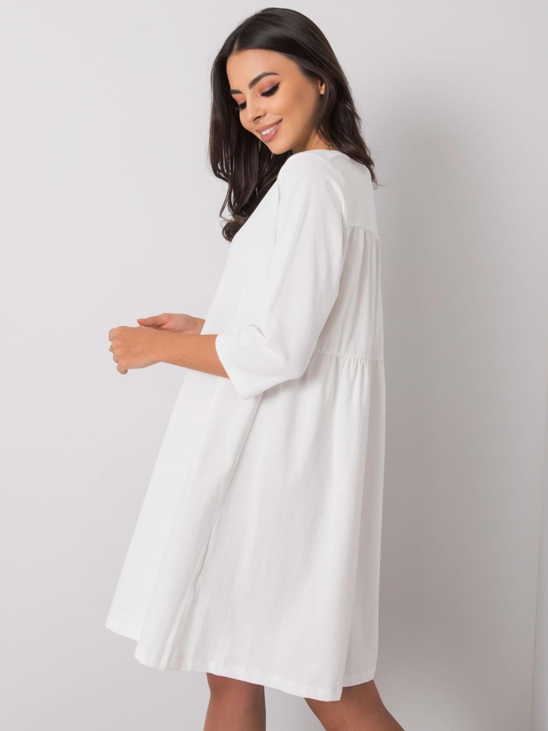 Rochie albă lejeră