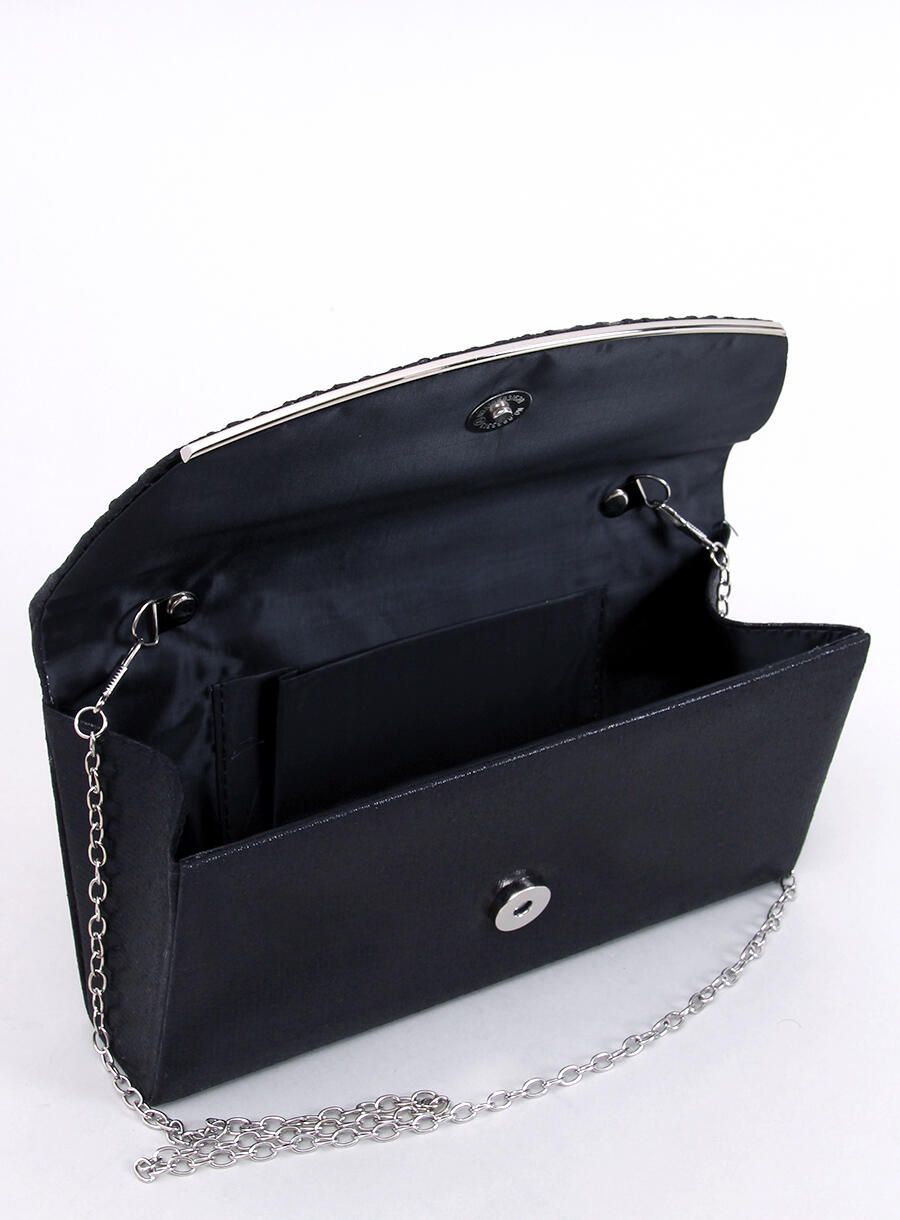 Geantă de mână elegantă clutch neagră