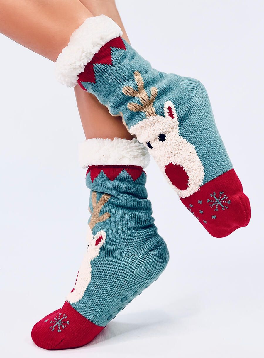Șosete REINDEER albastre