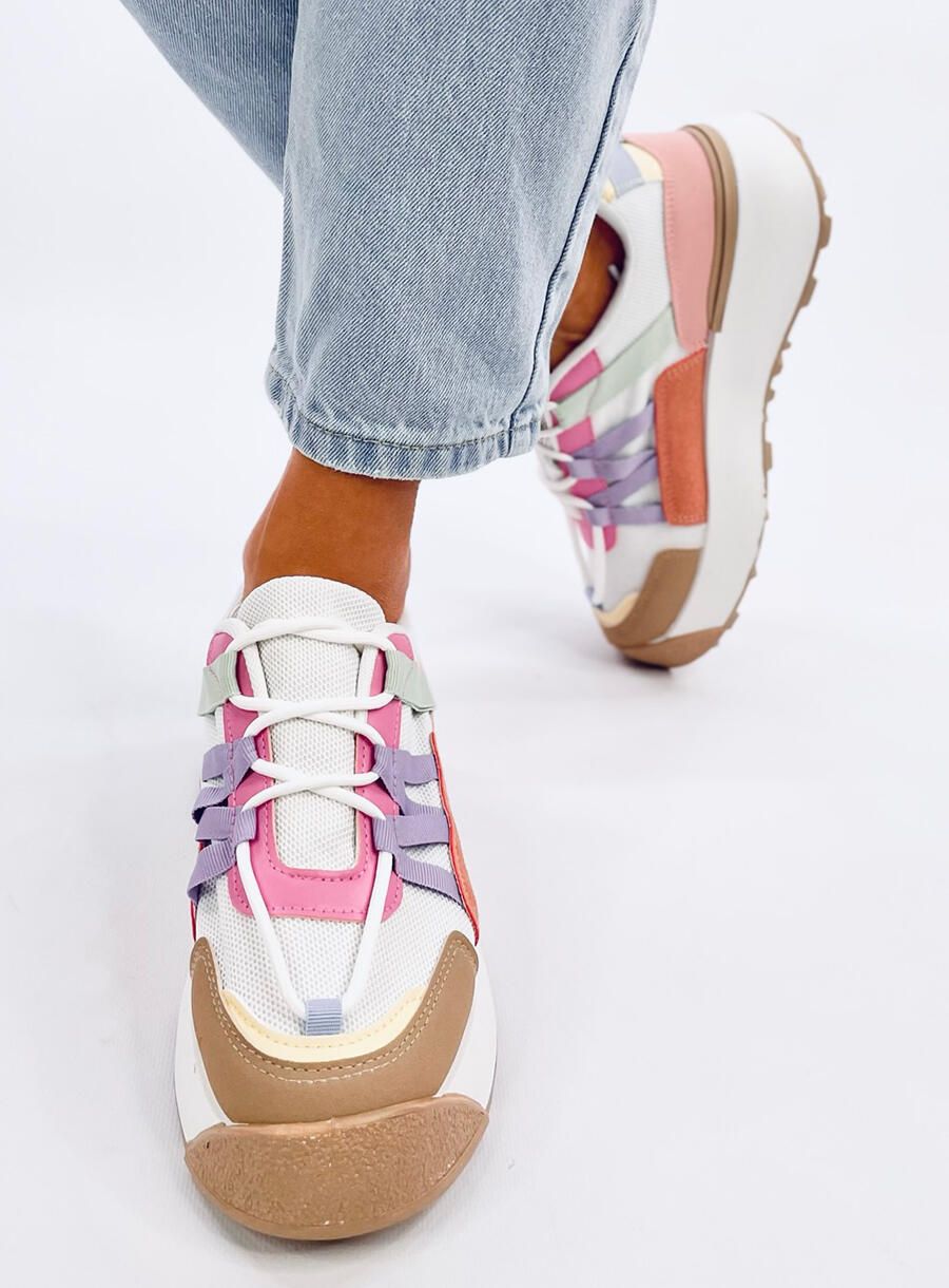 Adidași de damă multicolori SAKURA