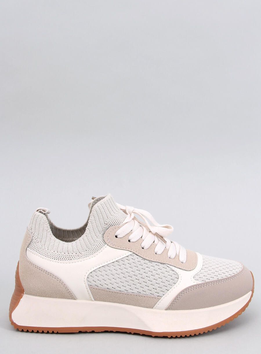 Adidași sport de damă bej/alb