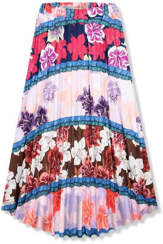 Fustă maxi cu imprimeu floral I.